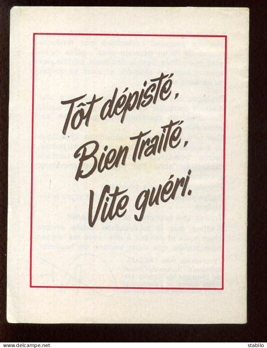 CARNET DE VIGNETTES - COMITE NATIONAL DE DEFENSE CONTRE LA TUBERCULOSE - 41E CAMPAGNE NATIONALE 1971-1972 - Cinderellas