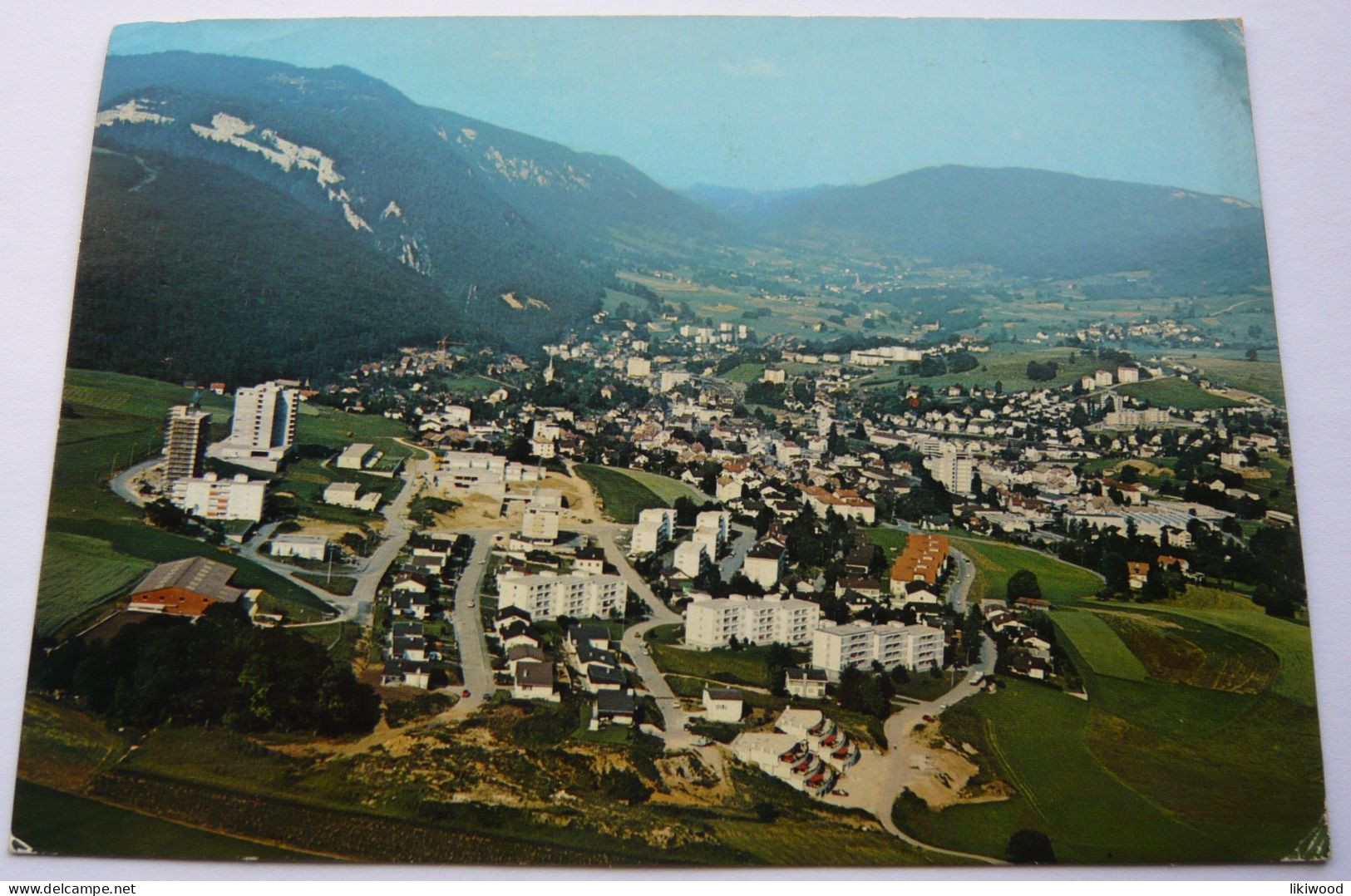 Moutier, Vue Generale, Et Le Raimeux Et Le Maljon - Moutier