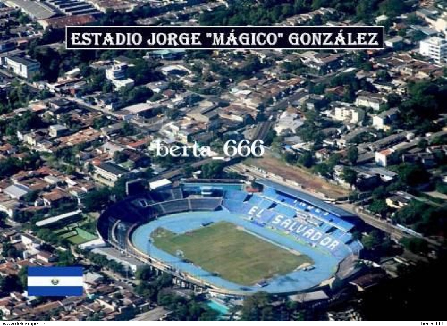 El Salvador Jorge Magico Gonzalez Football Stadium New Postcard - Stadien