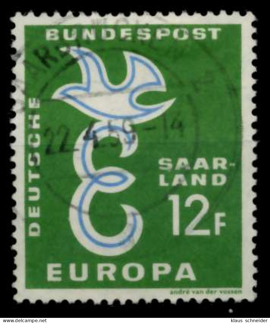 SAAR OPD 1958 Nr 439 Zentrisch Gestempelt X96929E - Used Stamps