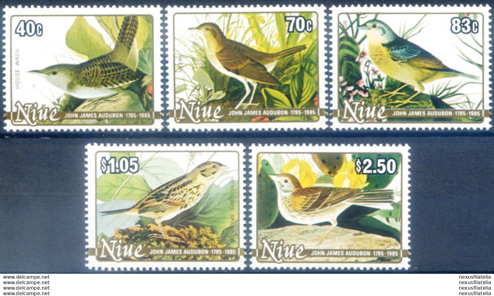 Fauna. Uccelli 1985. - Niue