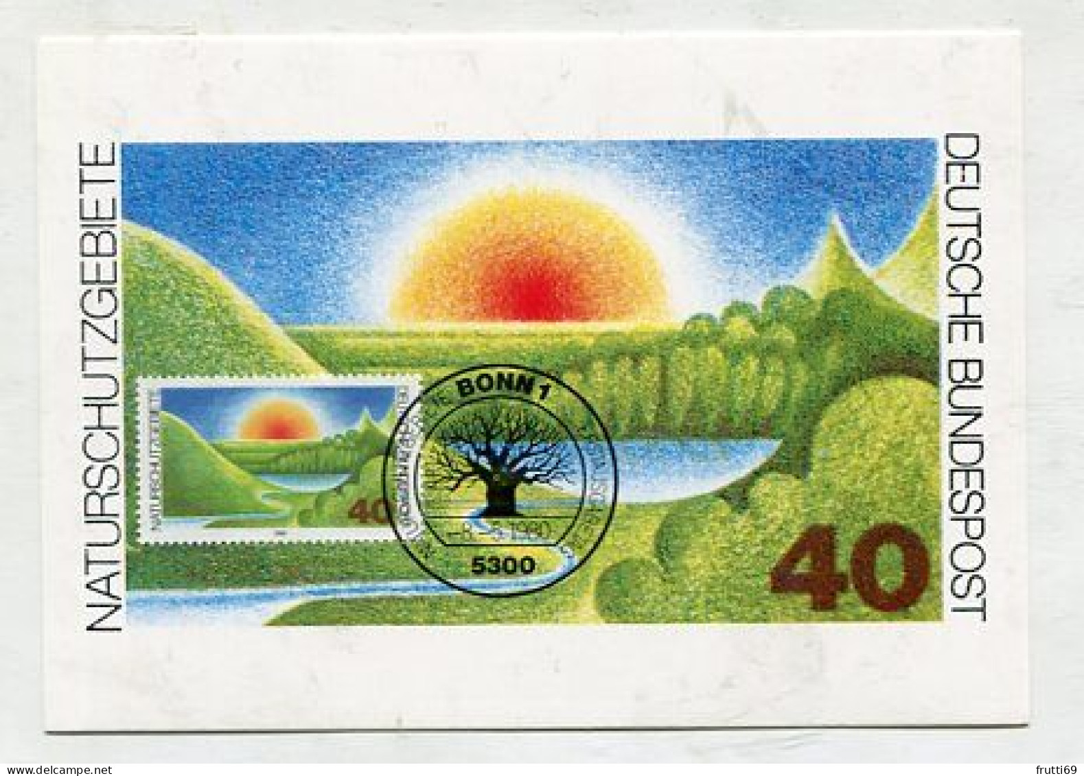 MC 211847 GERMANY - 1980 - Naturschutzgebiete - 1961-1980