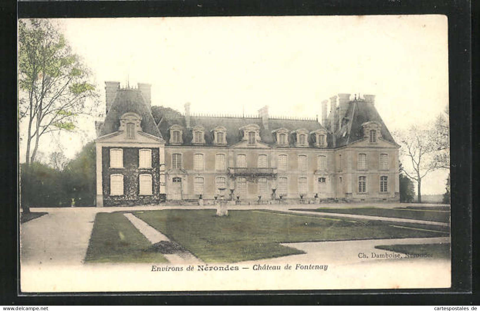 CPA Nérondes, Château De Fontenay  - Nérondes