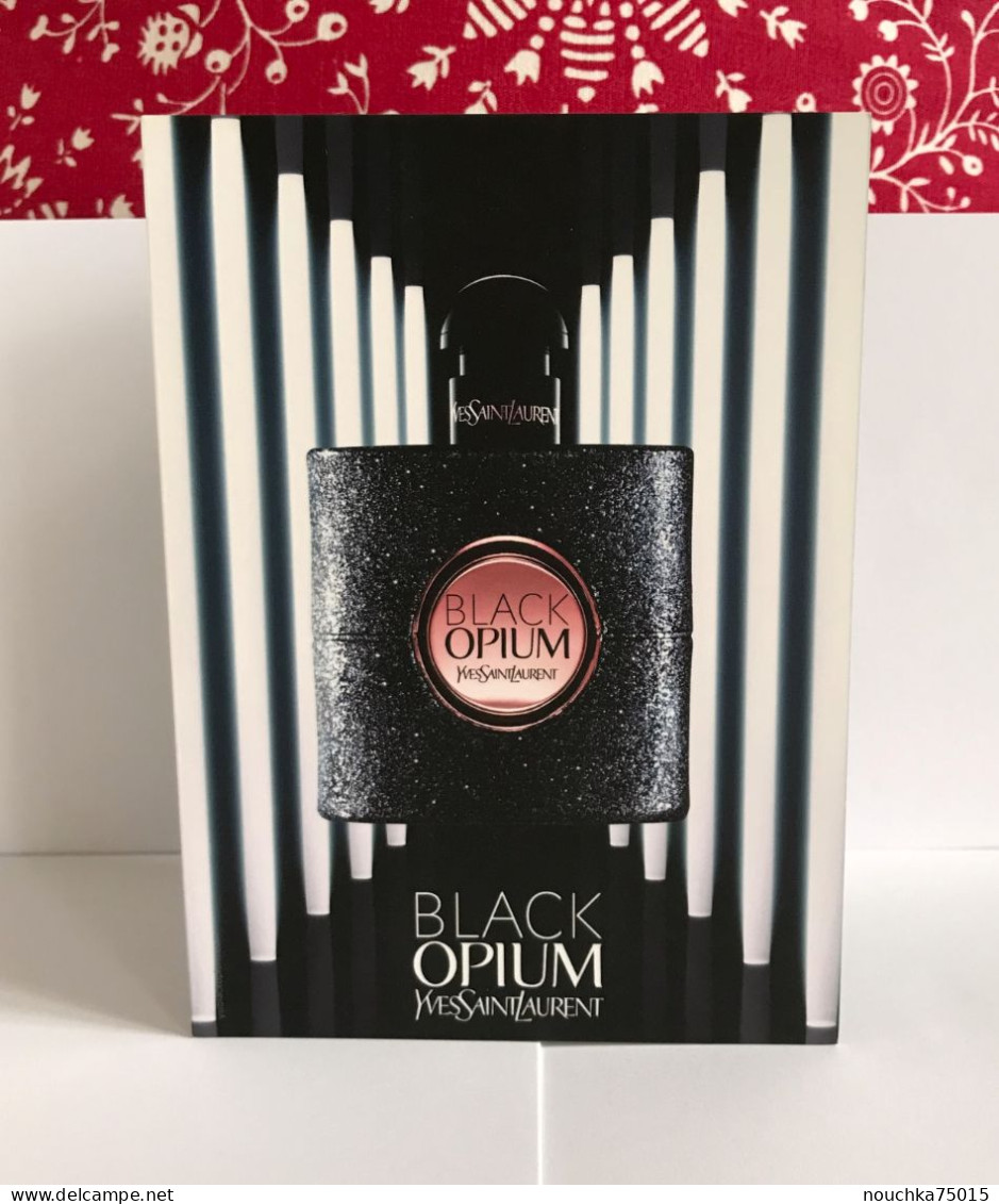 YSL (Yves Saint Laurent) - Black Opium, Carte Double - Profumeria Moderna (a Partire Dal 1961)