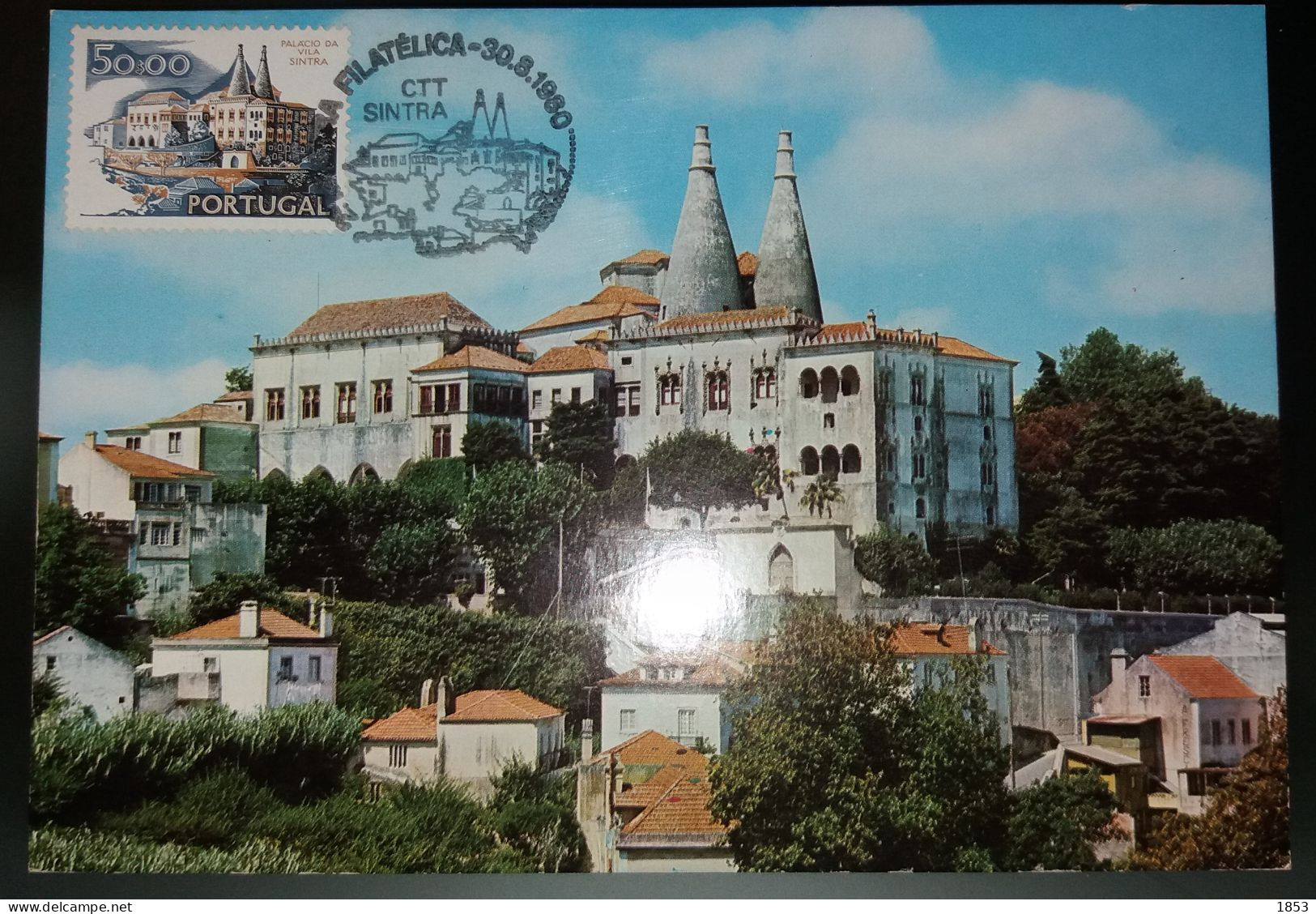 POSTAL MÁXIMO - PALAÇIO DA VILA SINTRA - Maximumkarten (MC)