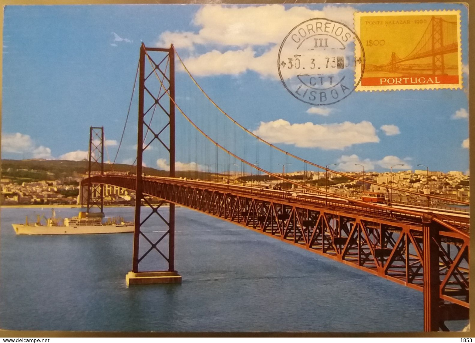 POSTAL MÁXIMO - PONTE SALAZAR - Tarjetas – Máximo