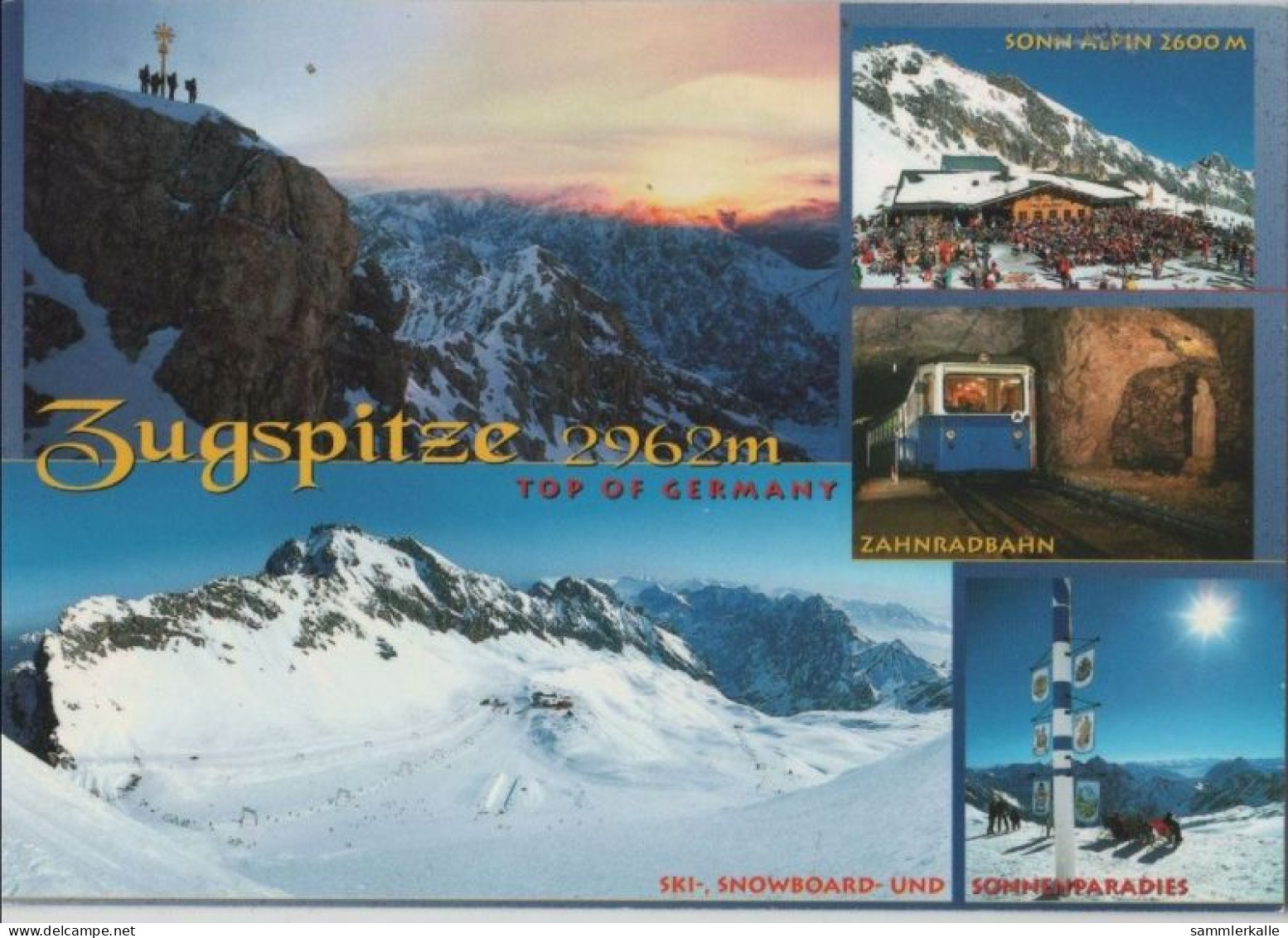 98988 - Zugspitze - U.a. Sonn-Alpin - 2007 - Zugspitze