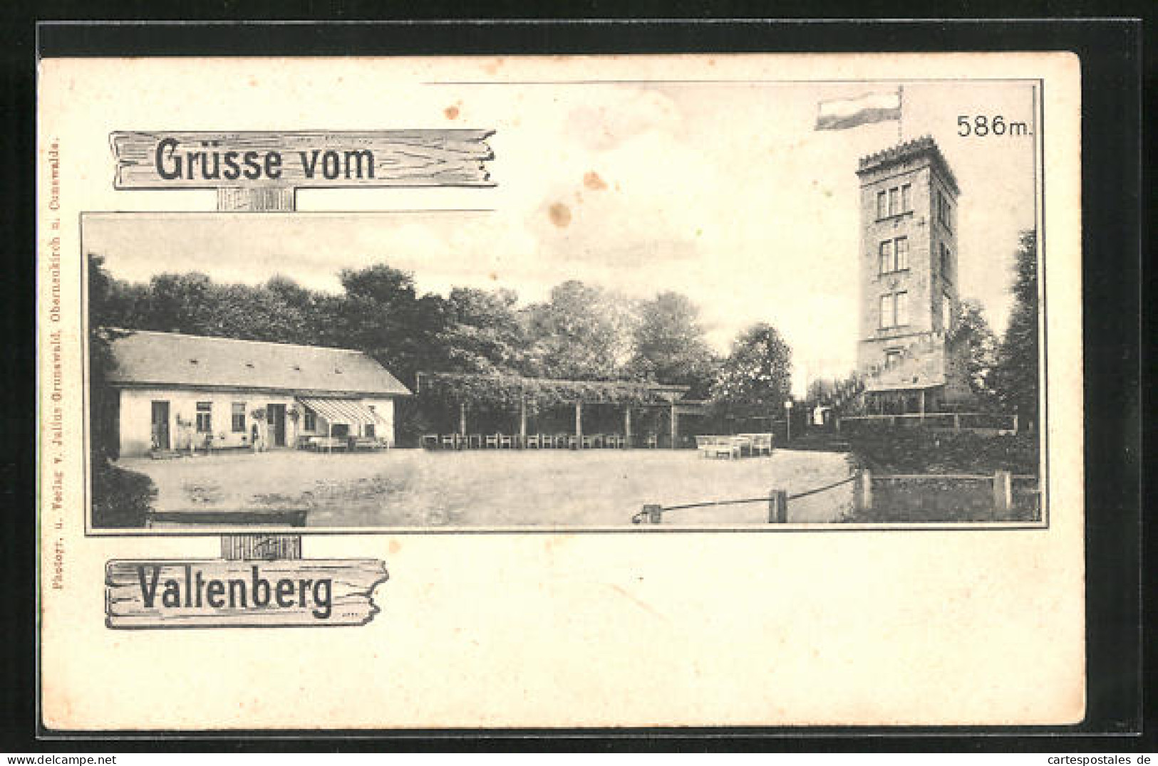 AK Neukirch /Lausitz, Gasthaus Valtenberg  - Neukirch (Lausitz)