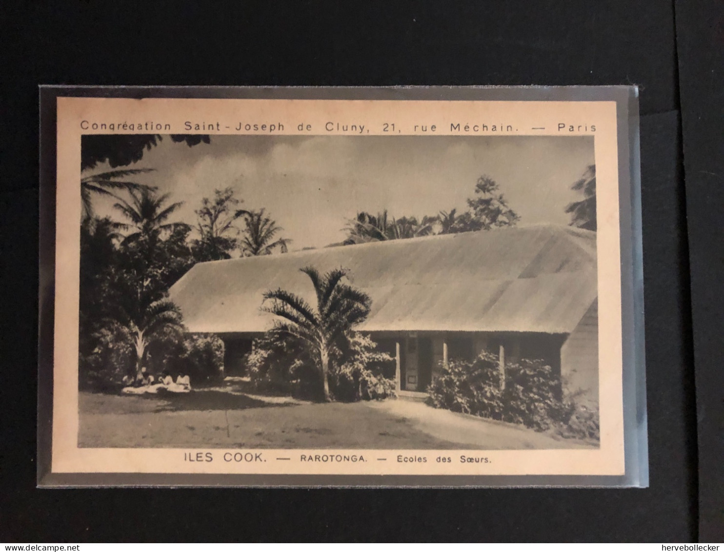 Iles Cook - Rarotonga - Congrégation  De Saint Joseph De Cluny - Paris - Cook Islands