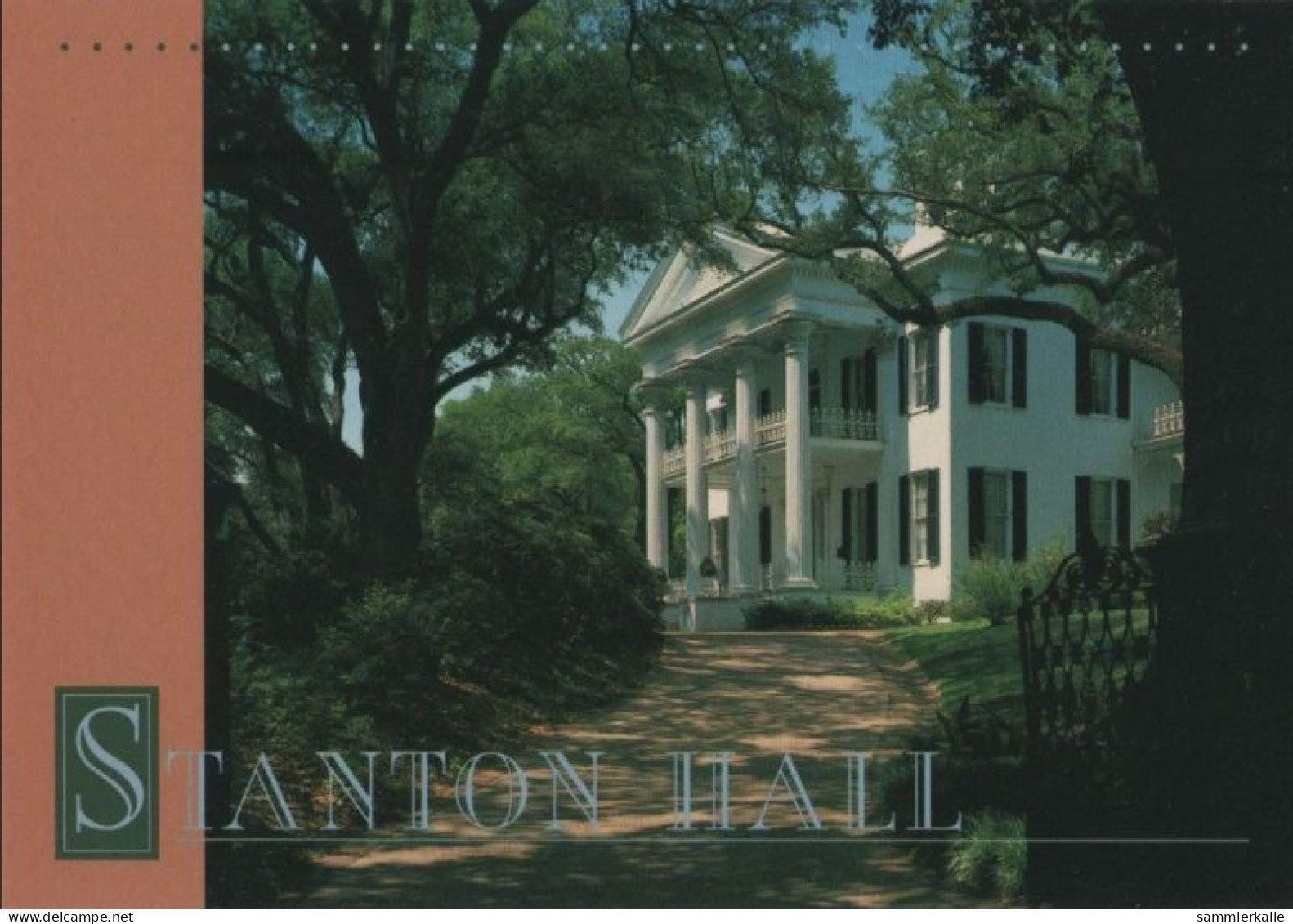 100848 - USA - Natchez - Stanton Hall - Ca. 1995 - Andere & Zonder Classificatie