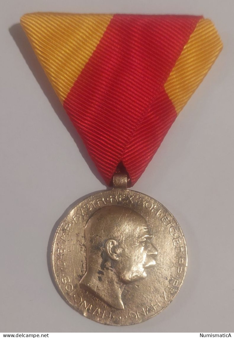 AustroHungary Military Medal- 1909 - Bosnia Medal