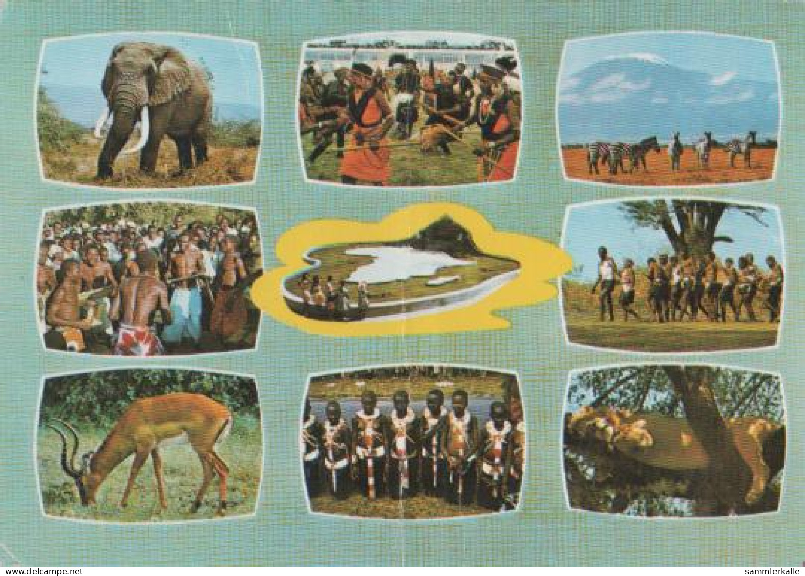 12136 - Kenia - East Africa Game And Tribes - 1988 - Kenya