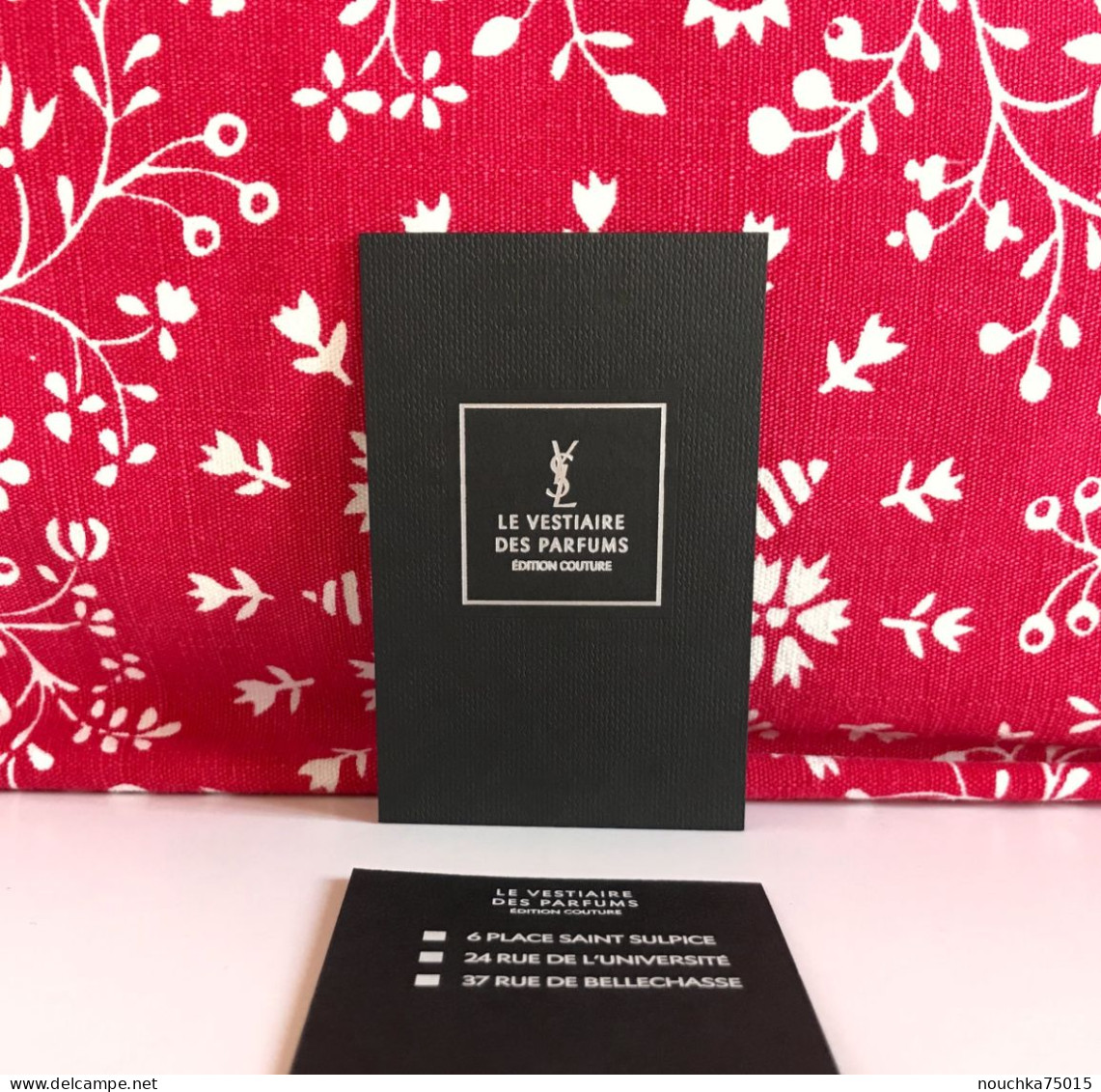 YSL (Yves Saint Laurent) - Le Vestiaire Des Parfums, édition Couture, Carte Multichoix - Profumeria Moderna (a Partire Dal 1961)
