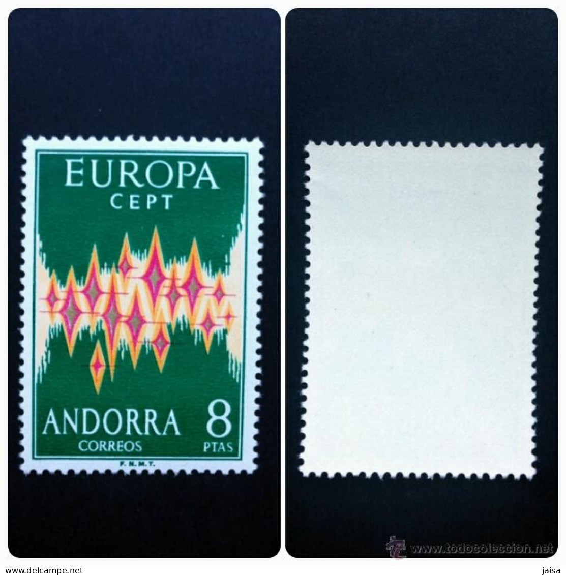 ANDORRA ESPAÑOLA.EUROPA 1972. - 1972