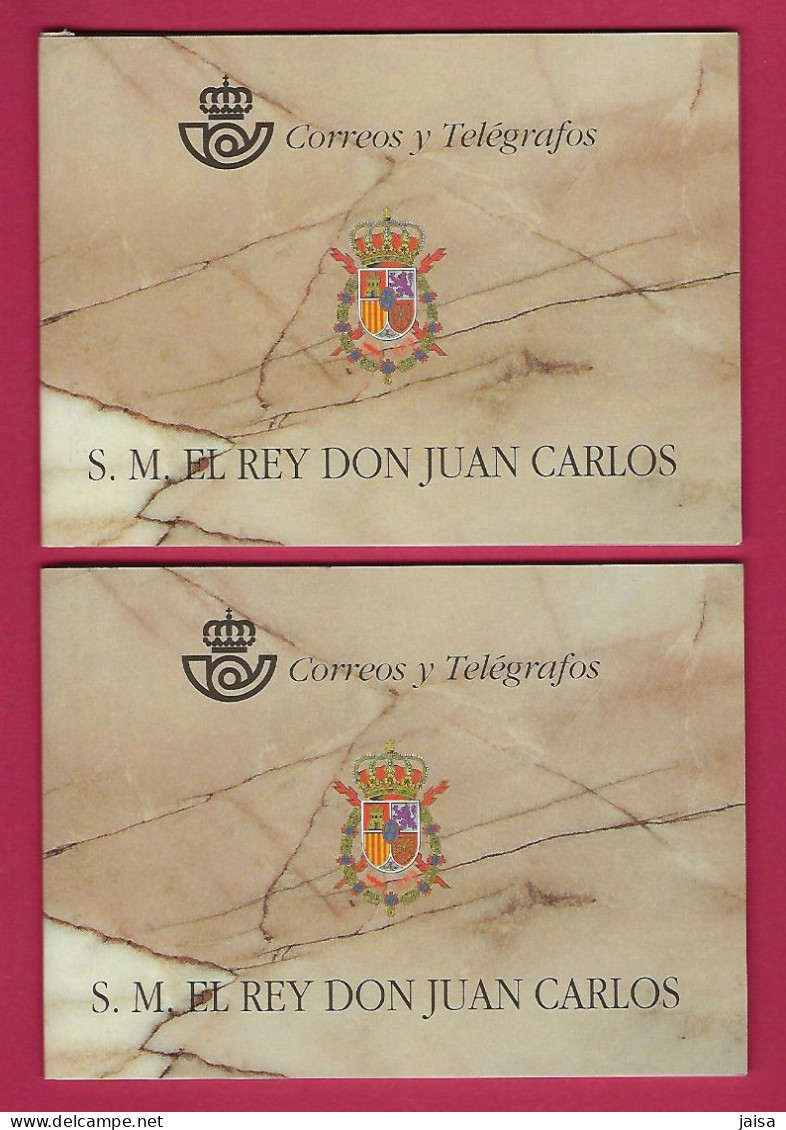 ESPAÑA. AÑO 1998.DOS CARNÉS De DON JUAN CARLOS I - Ungebraucht