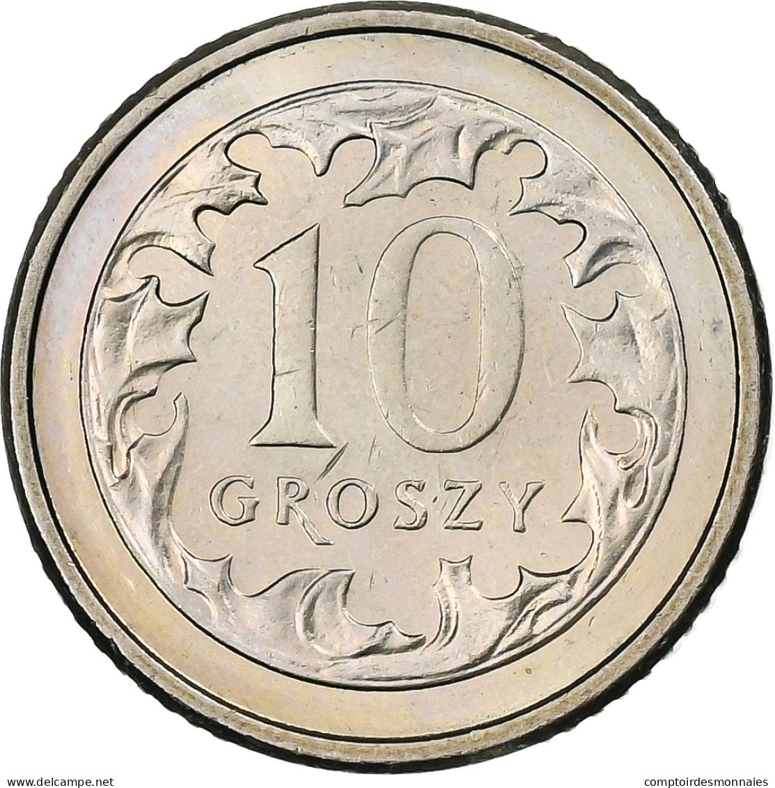 Pologne, 10 Groszy, 1992, Warsaw, Cupro-nickel, SPL, KM:279 - Polonia