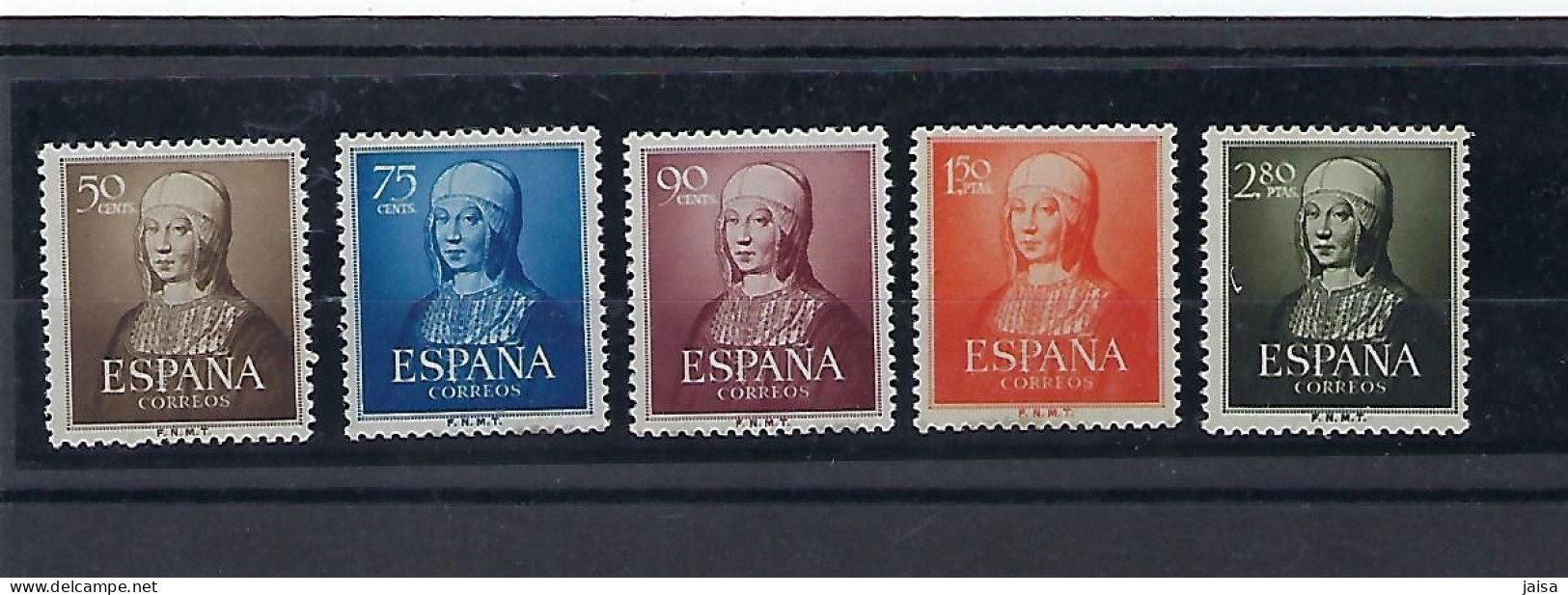 ESPAÑA. Año 1951. Isabel La Católica. - Unused Stamps