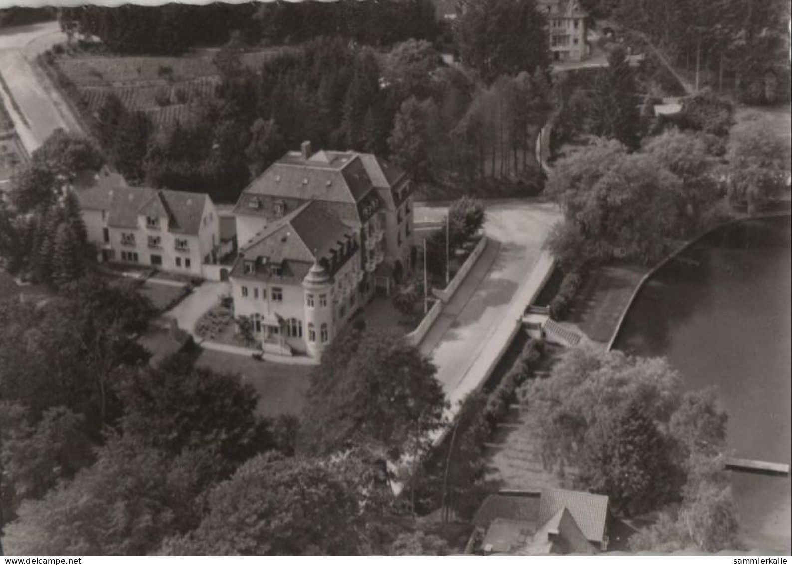 36399 - Eutin - Fissau, Hasu Seeschloss, Luftbild - Ca. 1955 - Eutin