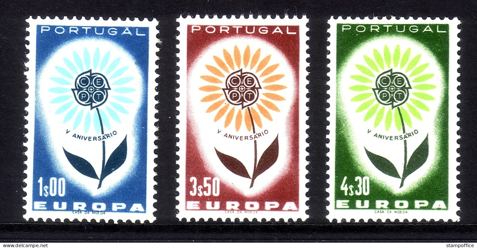 PORTUGAL MI-NR. 963-965 POSTFRISCH(MINT) EUROPA 1964 - 2. Wahl - 1964