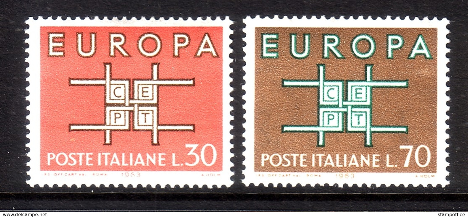 ITALIEN MI-NR. 1149-1150 POSTFRISCH(MINT) CEPT 1963 - 1963