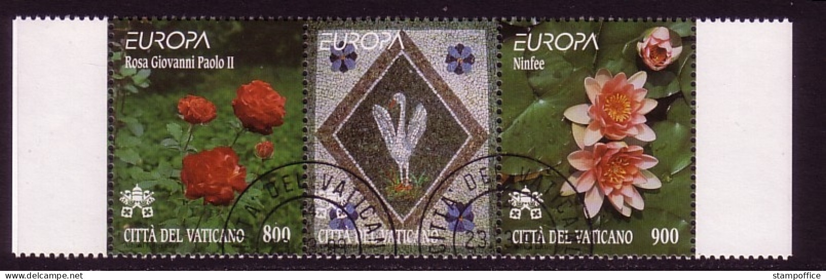 VATIKAN MI-NR. 1277-1278 GESTEMPELT(USED) EUROPA 1999 NATUR- Und NATIONALPARKS - 1999