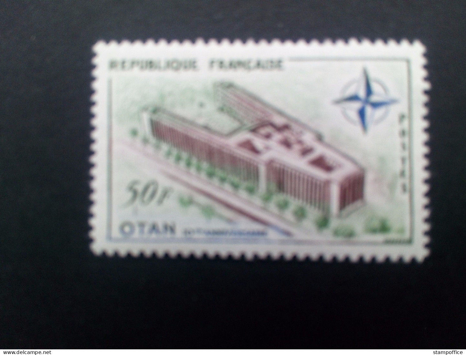 FRANKREICH MI-NR. 1272 POSTFRISCH(MINT) 10 JAHRE NATO 1959 - OTAN