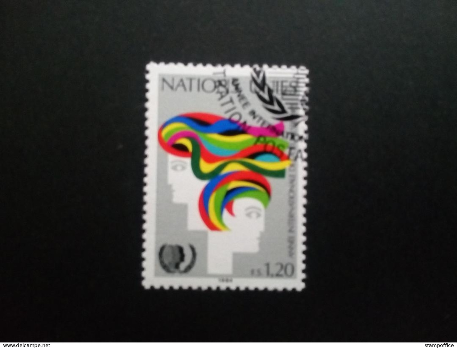 UNO GENF MI-NR. 126 GESTEMPELT JAHR DER JUGEND 1984 - Used Stamps