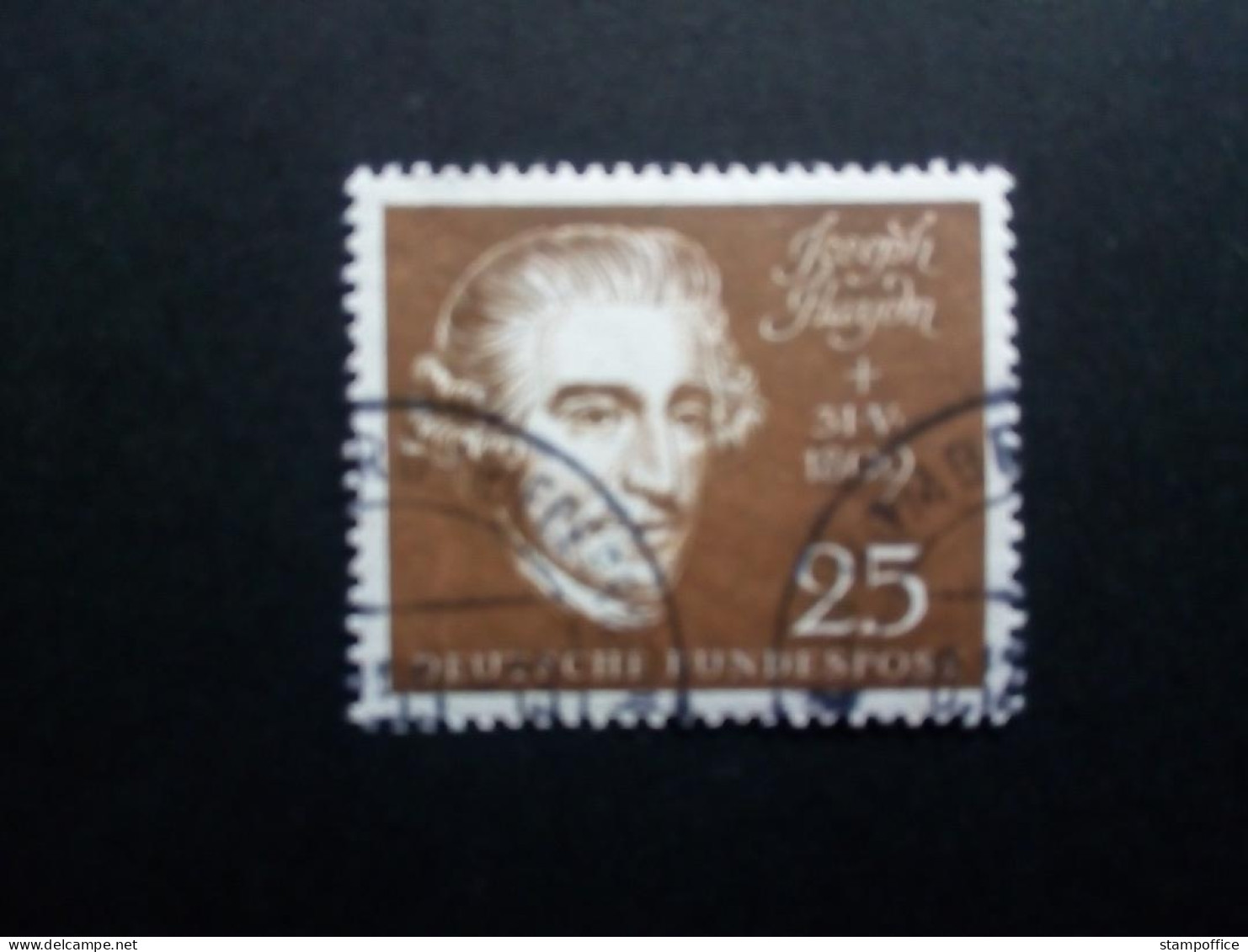 DEUTSCHLAND MI-NR. 318 O JOSEPH HAYDN KOMPONIST 1959 - Gebraucht