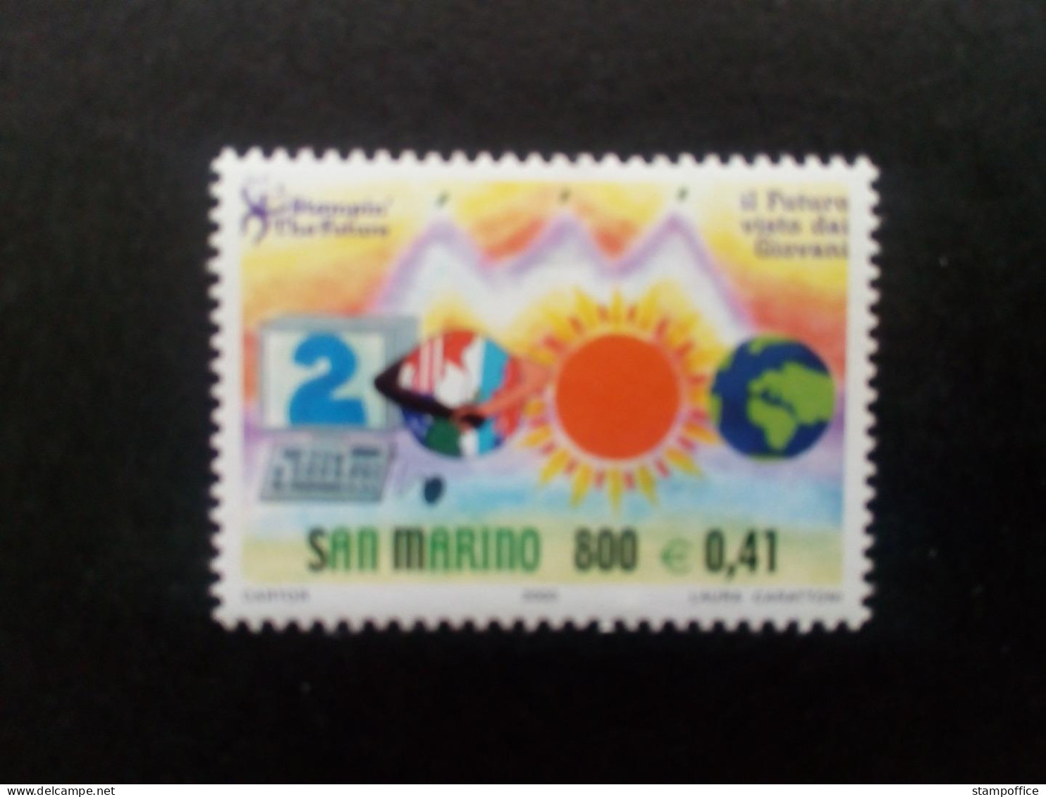 SAN MARINO MI-NR. 1897 POSTFRISCH(MINT) KINDERMALWETTBEWERB 2000 - Unused Stamps