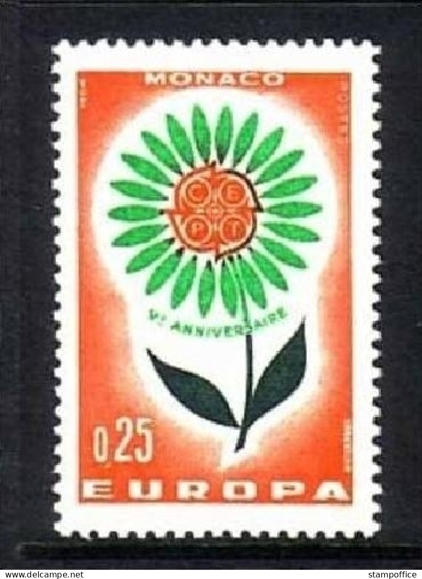 MONACO MI-NR. 782 POSTFRISCH EUROPA 1964 - STILISIERTE BLUME - 1964