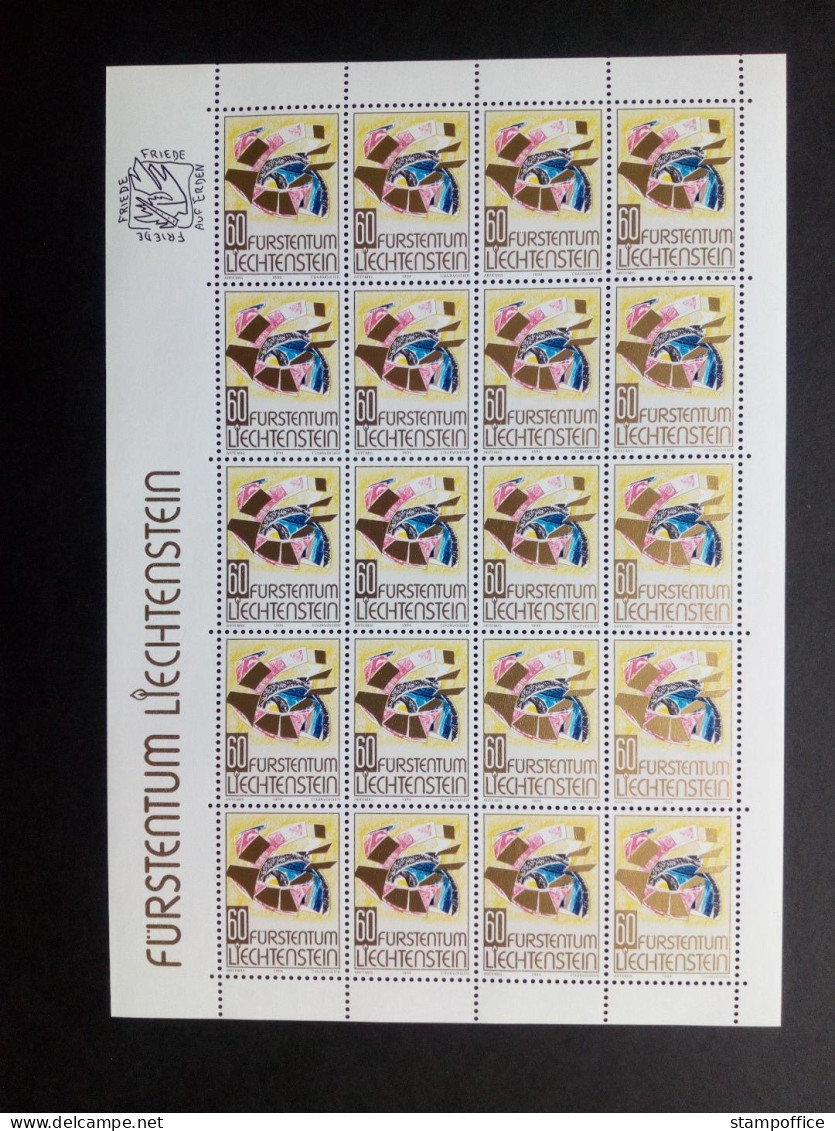 LIECHTENSTEIN MI-NR. 1096-1098 POSTFRISCH(MINT) KLEINBOGENSATZ WEIHNACHTEN 1994 - Blocs & Feuillets