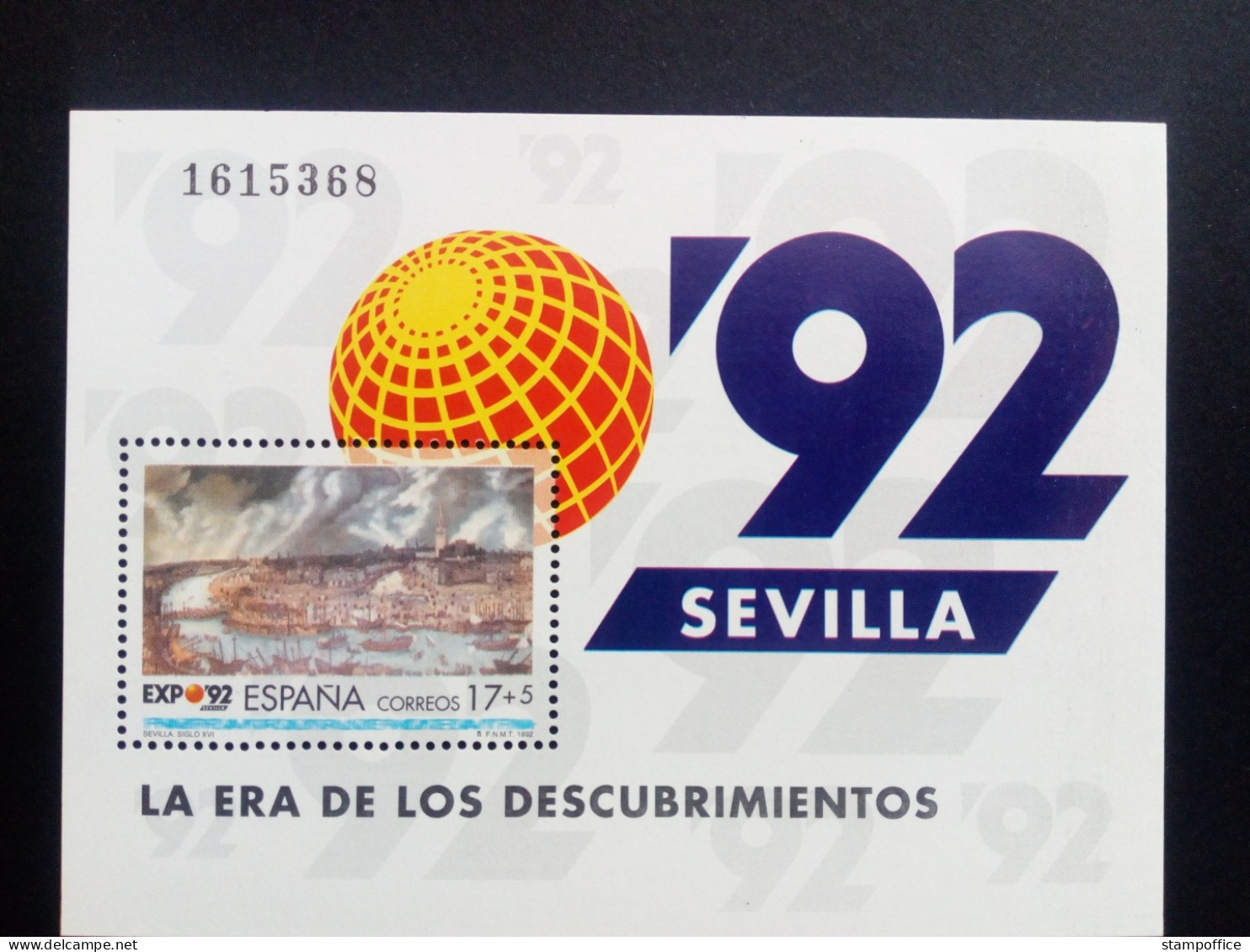 SPANIEN BLOCK 43 POSTFRISCH(MINT) EXPO`92 SEVILLA - Blocks & Sheetlets & Panes