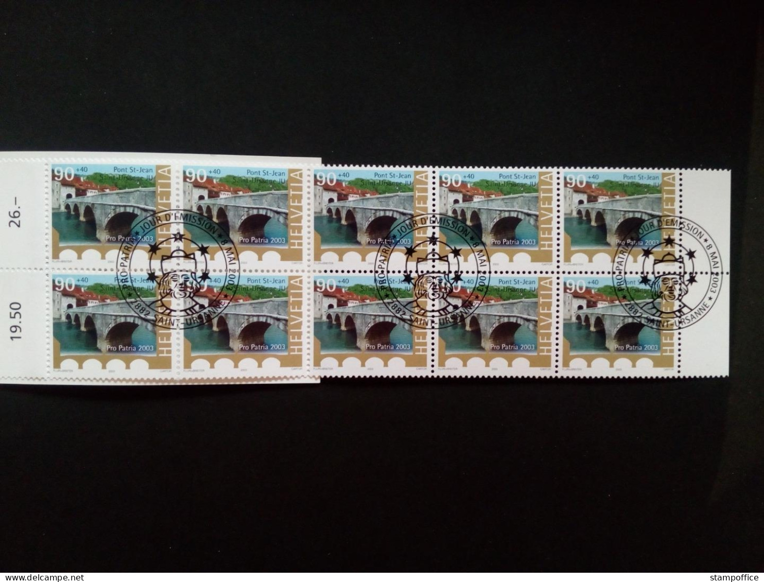 SCHWEIZ MH 0-131 GESTEMPELT(USED) PRO PATRIA 2003 BRÜCKE - Postzegelboekjes