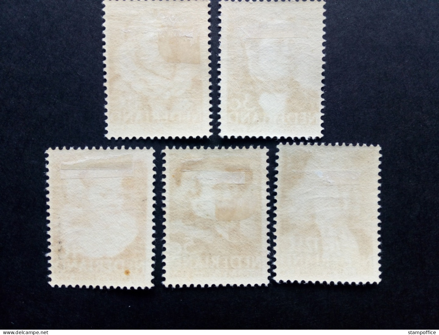 NIEDERLANDE MI-NR. 313-317 * MIT FALZ SOMMERMARKEN 1938 REMBRANDT - Unused Stamps