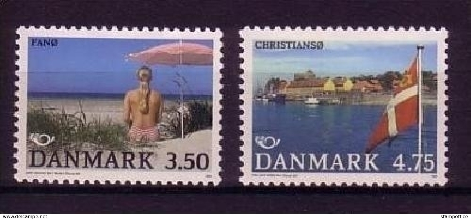 DÄNEMARK MI-NR. 1003-1004 POSTFRISCH(MINT) NORDEN 1991 TOURISMUS - Idee Europee