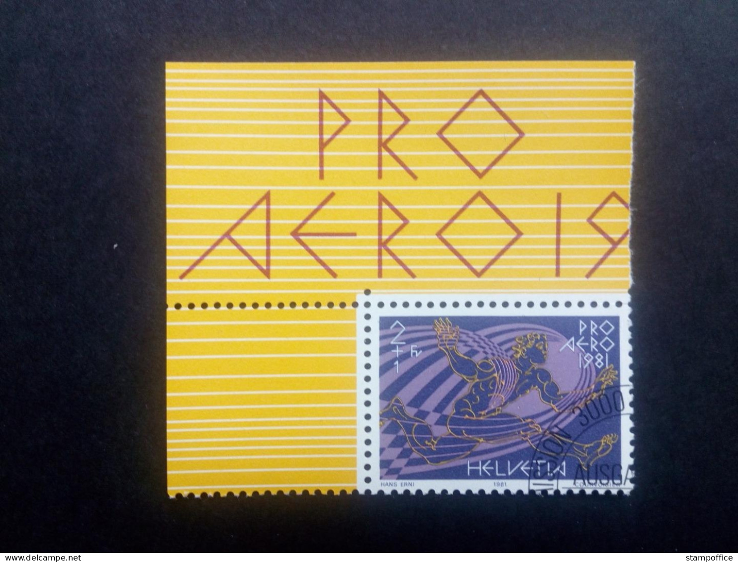 SCHWEIZ MI-NR. 1196 GESTEMPELT(USED) PRO AERO 1981 IKARIER - Used Stamps