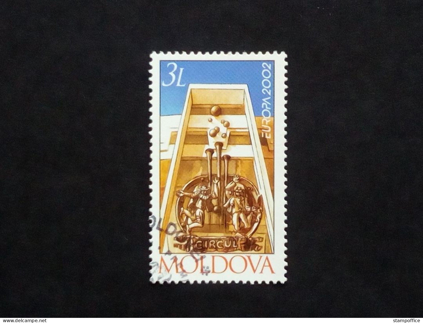 MOLDAWIEN MI-NR. 429 GESTEMPELT(USED) EUROPA 2002 ZIRKUS - 2002