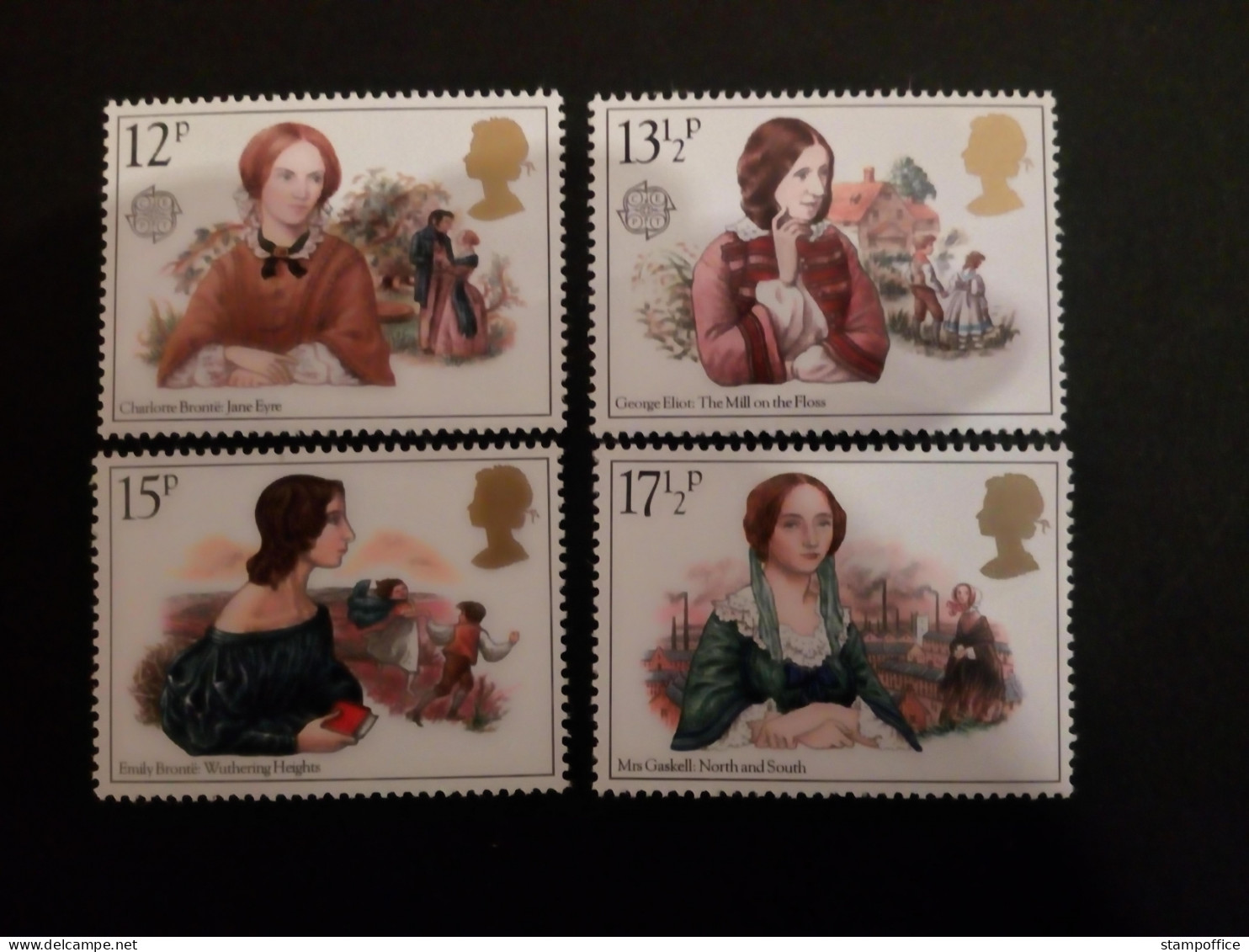 GROSSBRITANNIEN MI-NR. 841-844 POSTFRISCH(MINT) EUROPA 1980 PERSÖNLICHKEITEN SCHRIFTSTELLERINNEN - Unused Stamps