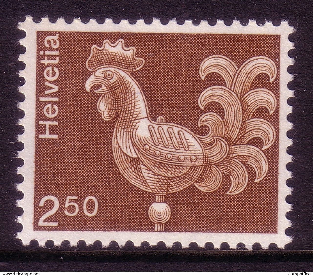 SCHWEIZ MI-NR. 1057 X POSTFRISCH(MINT) TURMHAHN 1984 - Ongebruikt