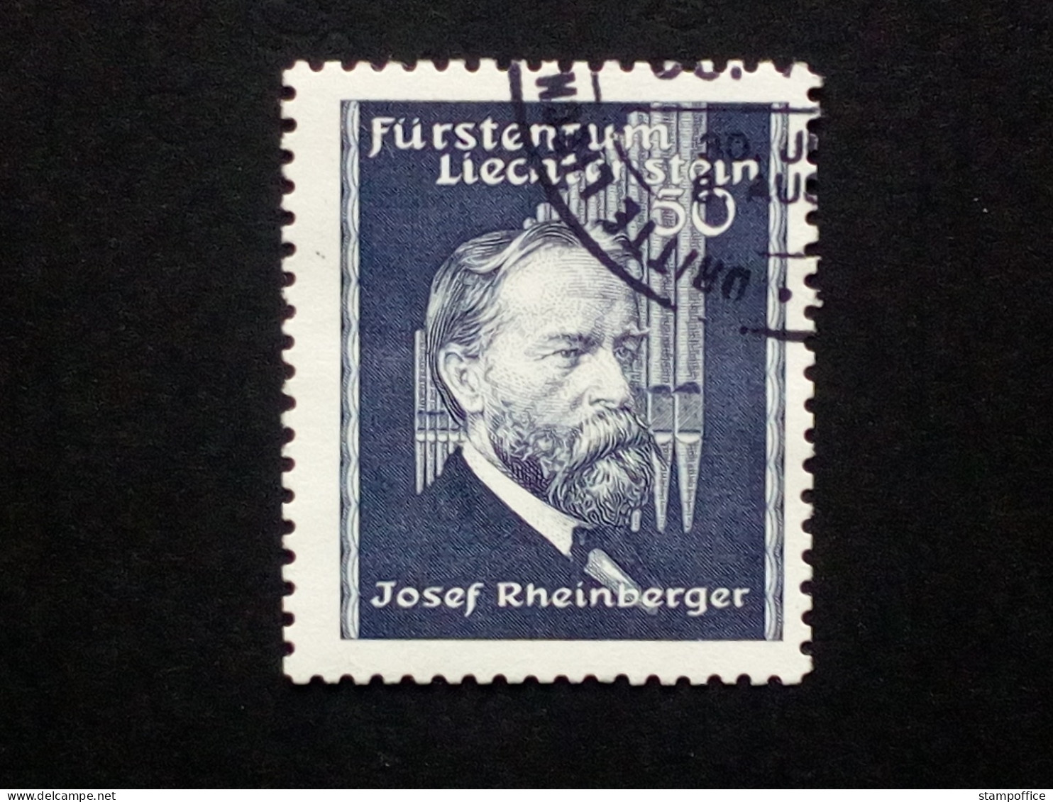 LIECHTENSTEIN MI-NR. 170 GESTEMPELT(USED) JOSEF RHEINBERGER 1938 KOMPONIST - Gebraucht