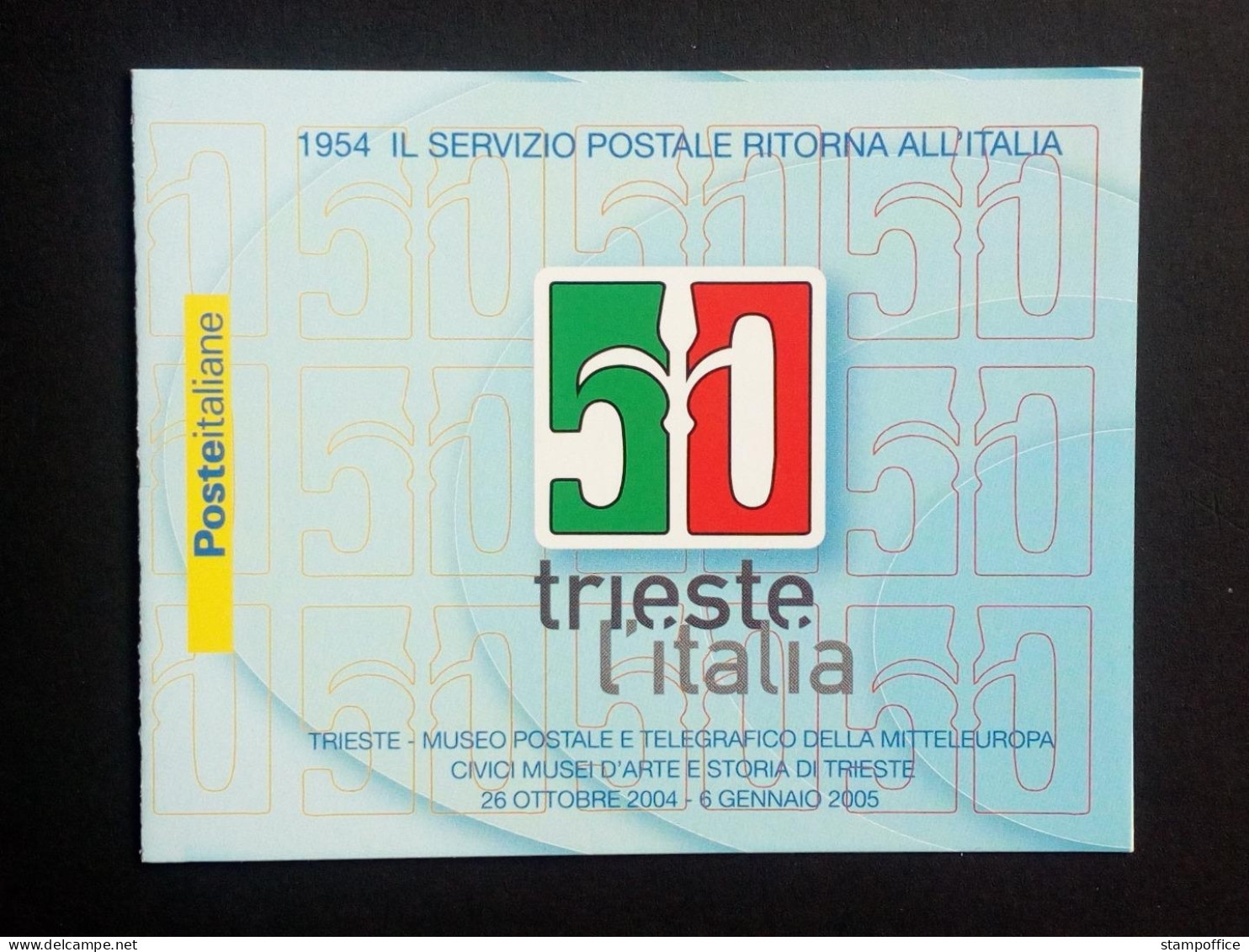 ITALIEN MH MIT 4 X MI.NR. 2997 POSTFRISCH(MINT) 50. JAHRESTAG DER RÜCKGABE TRIEST 2004 - Booklets
