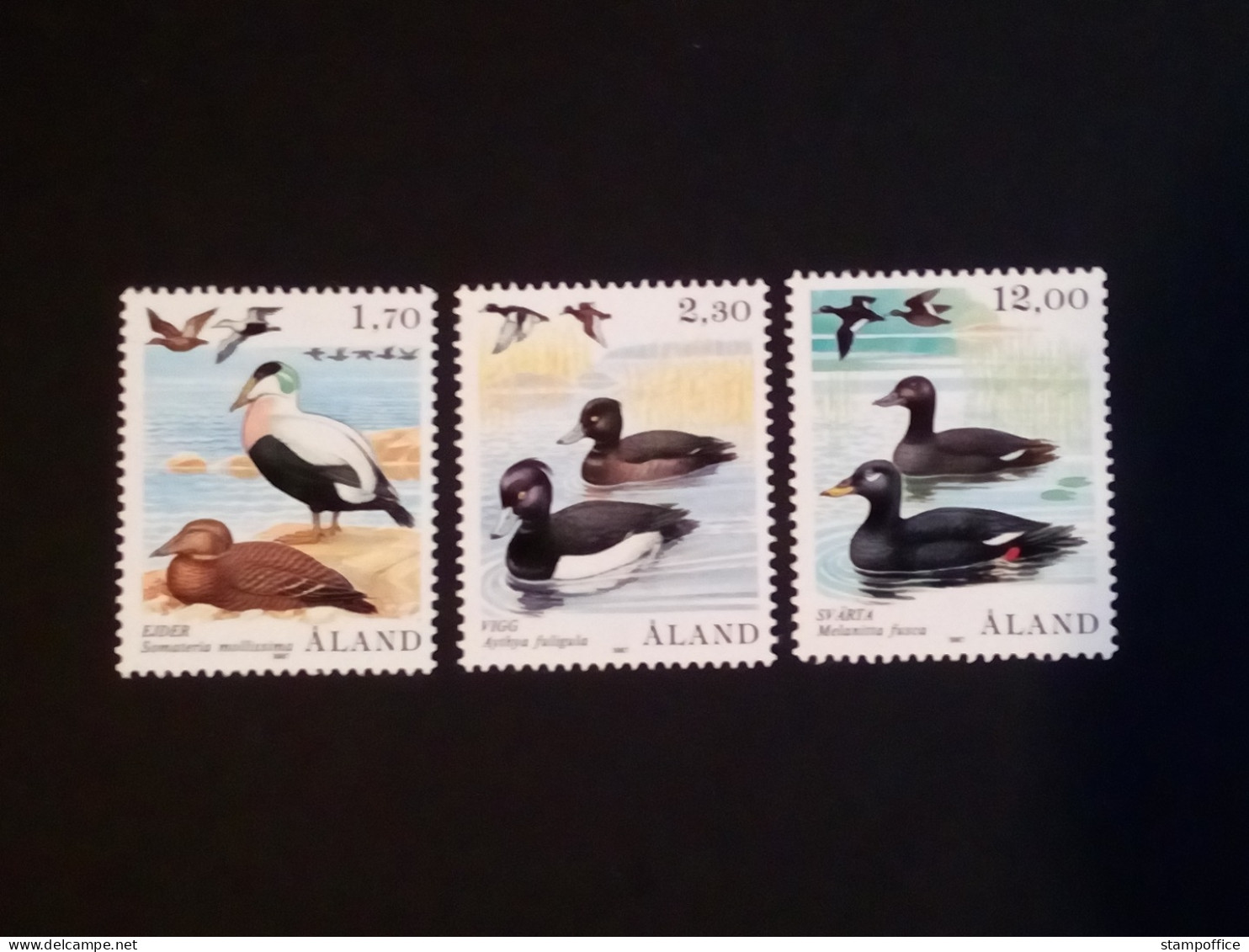 ALAND MI-NR. 20-22 POSTFRISCH(MINT) ENTEN 1987 - Patos