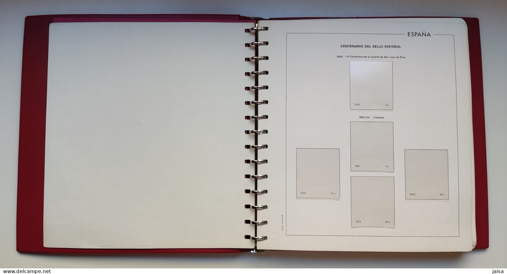 ESPAÑA. Álbumes Y Suplementos Edifil 1950 - 2001 En Bloque De Cuatro. Muy Bien Cuidados. - Bindwerk Met Pagina's