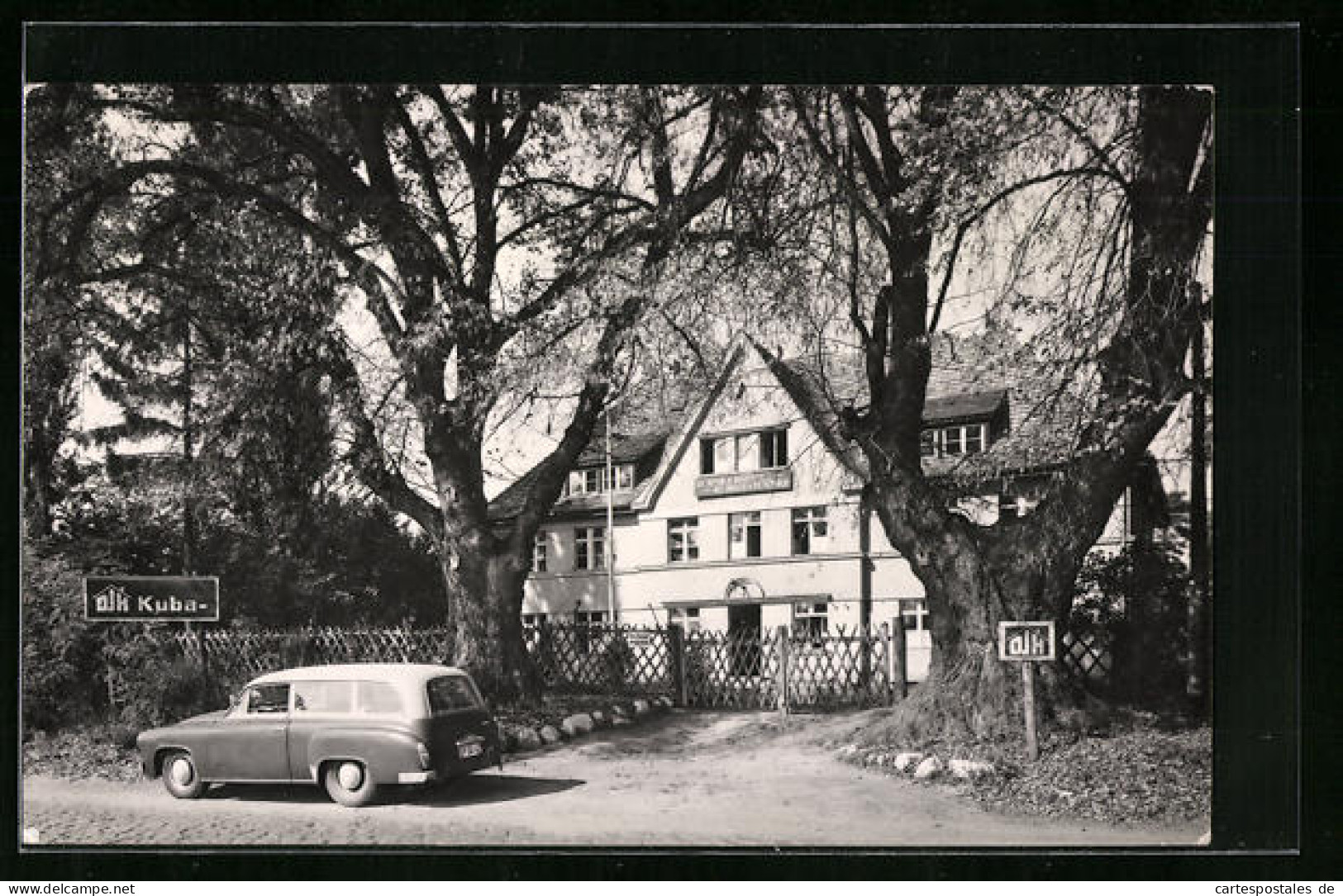 AK Buckow /Märk. Schweiz, Jugendherberge Kuba  - Buckow