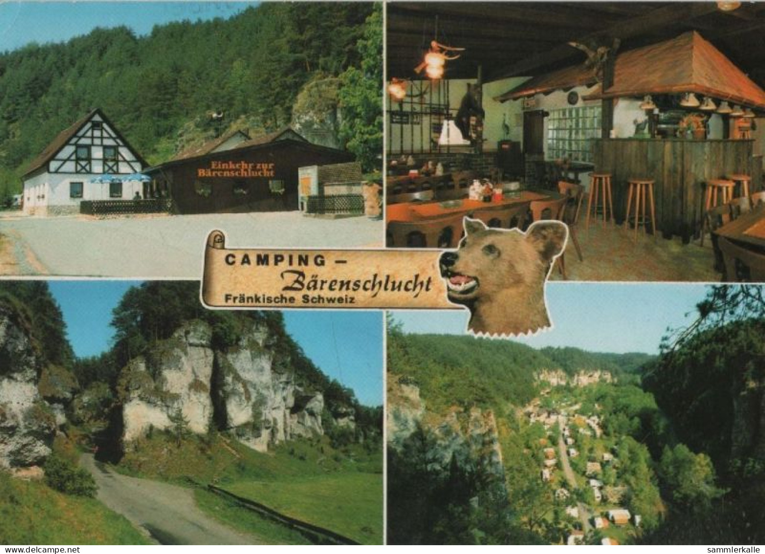 82421 - Pottenstein - Campingplatz Bärenschlucht - 1987 - Pottenstein