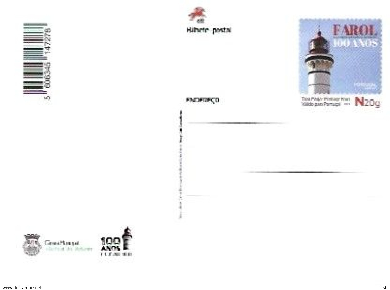 Portugal ** & Postal Stationery, 100 Anos Do Farol De Vila Real De Santo António 2023 (9899) - Faro