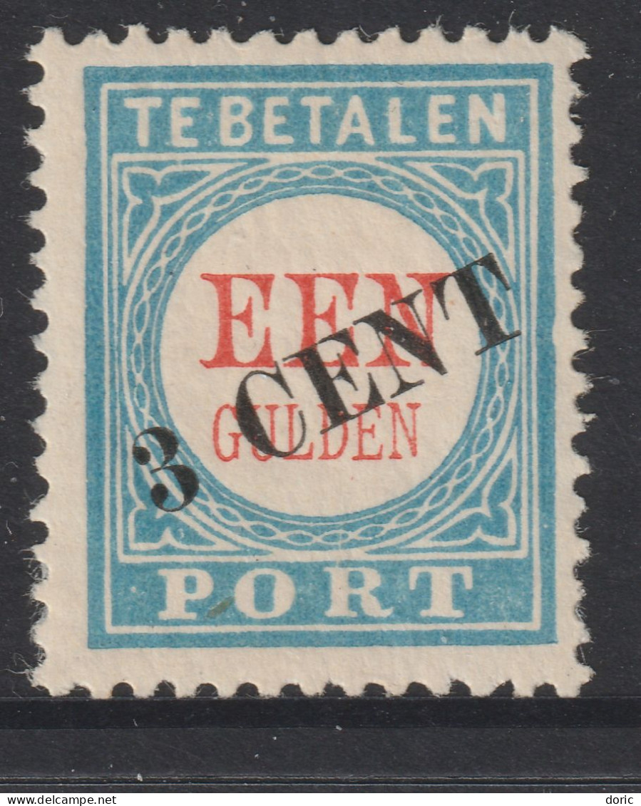 Netherlands A MH 3c On 1G From 1906 Post Due - Strafportzegels