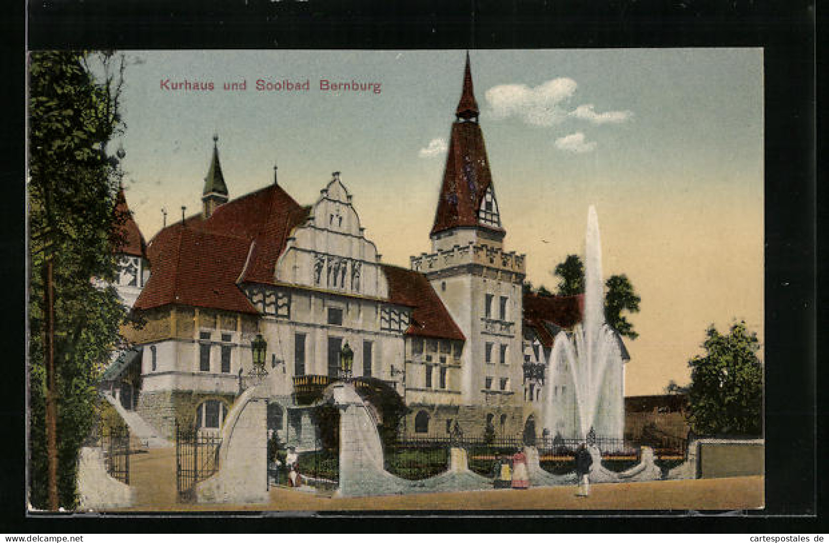 AK Bernburg, Kurhaus Und Solbad  - Bernburg (Saale)