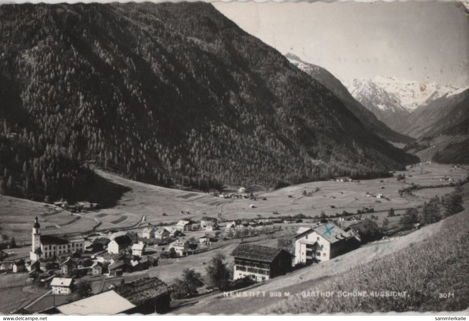 70701 - Österreich - Neustift - Gasthof Schöne Aussicht - Ca. 1970 - Neustift Im Stubaital