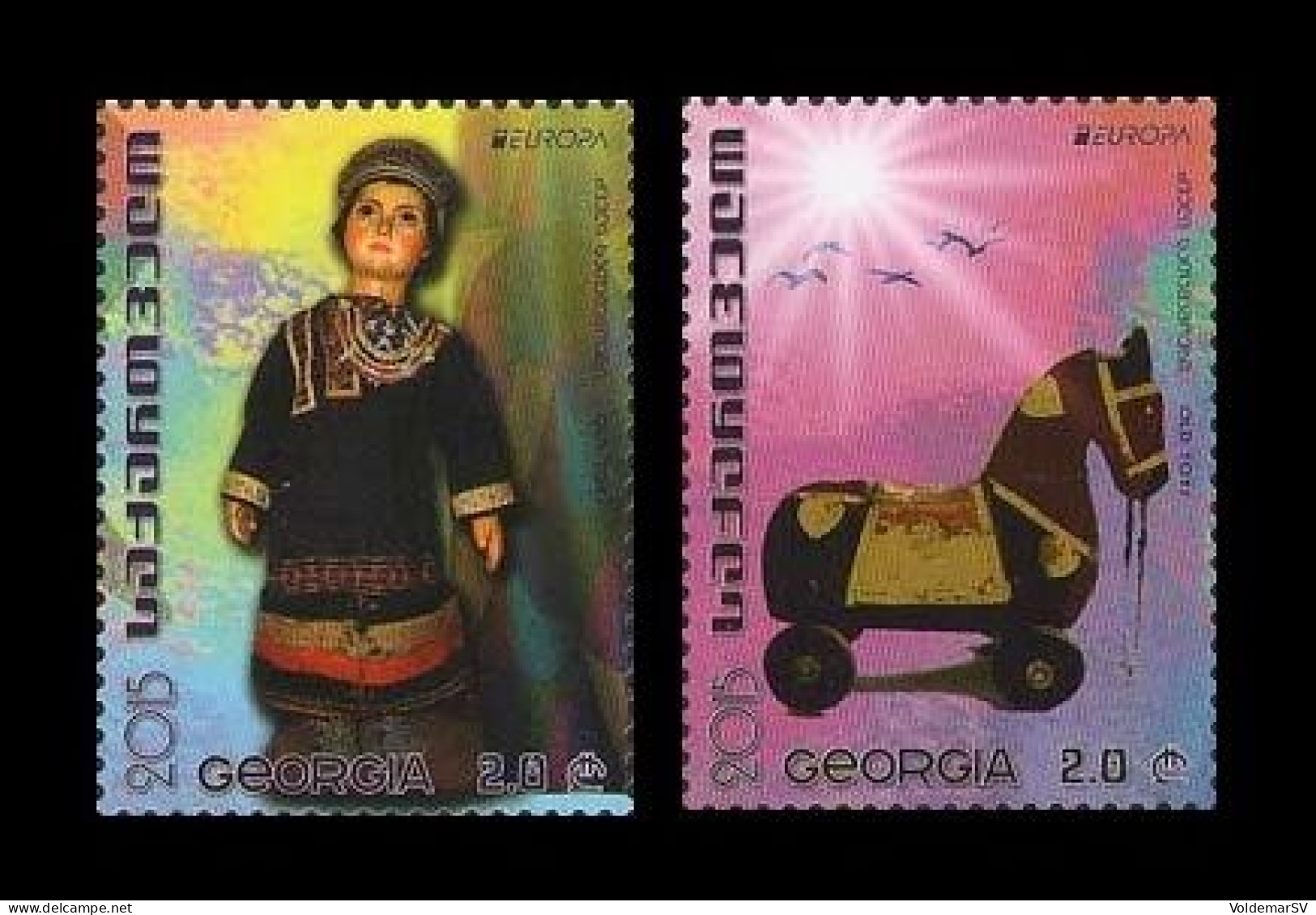 Georgia 2015 Mih. 672/73 Europa. Old Toys MNH ** - Georgien